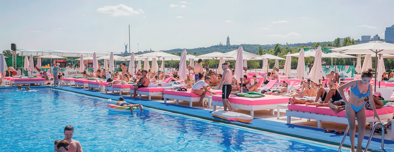 Бассейн Ольмека Пляж (FIFTY Beach) (Киев)